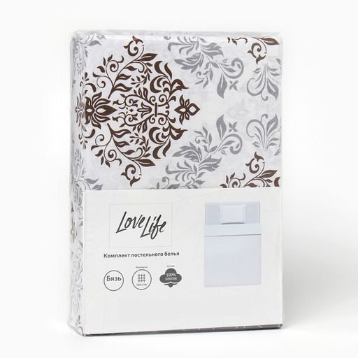 КПБ LoveLife 1.5 сп Империя 147*210,150*215,70*70 -1 шт,100% хлопок,бязь 120 г/м2  фото 5