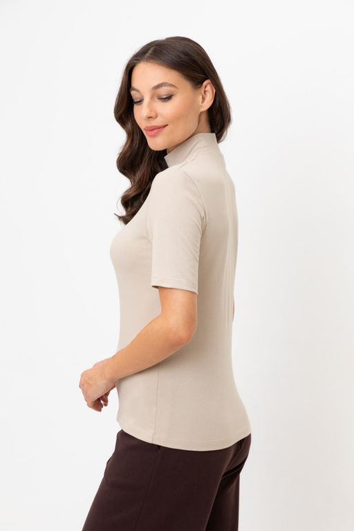 ЕВТ 3262/серо-бежевый джемпер жен