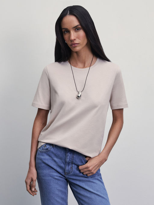 Футболка из хлопка / Zarina  фото 8