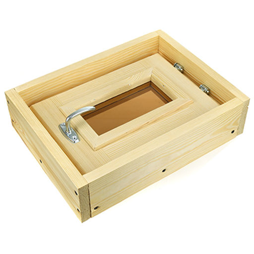 Оконный блок деревянный 30х40х10см, тонированное двойное стекло, сосна (Россия) - Домашняя мода фото 4