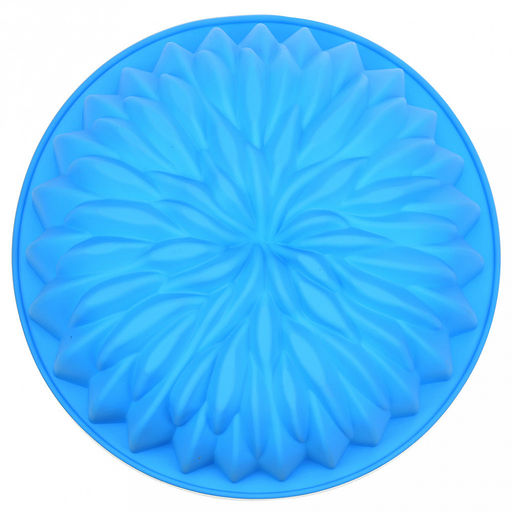 Форма силиконовая для выпекания "Хризантема" д26см h6см (Китай)