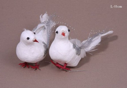 Голубь декоративный 15 см / SH0938 /уп 2/600/ Акция - Галеонтрейд фото 3