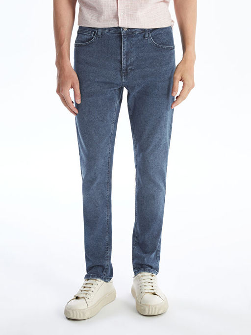 Slim Fit Erkek Jean Pantolon