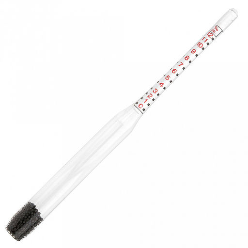 Виномер-сахаромер бытовой 14,5см, д1,3см, стекло, в коробке (Россия)