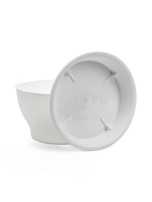 Цена за 3 шт. Горшок для цветов «Фиалочка», 800 мл, d=14 см, h=8 см, пластиковый, белый