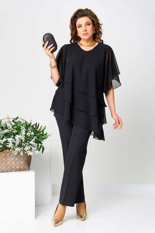 Костюм Асолия 1512 чёрный фото 2