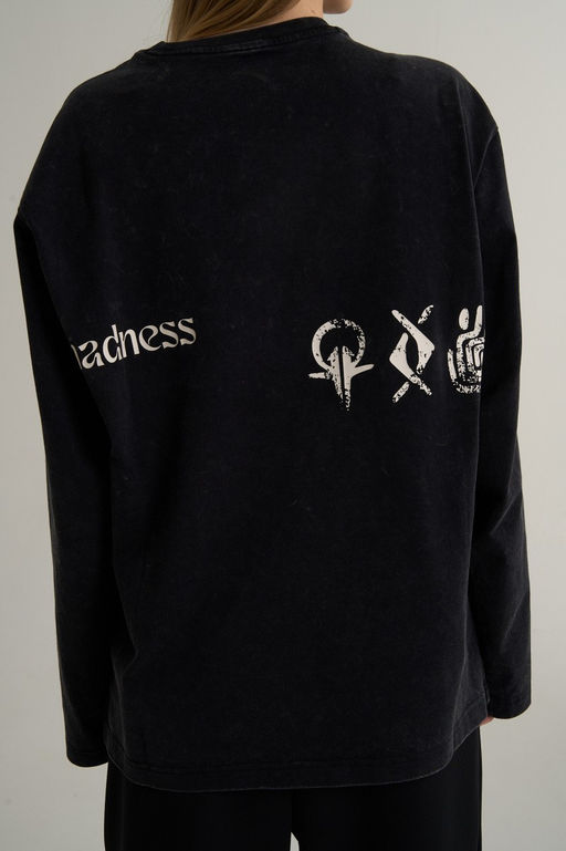 Лонгслив Черный KAI LS Tee - Anta фото 5