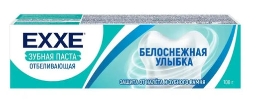 EXXE з/паста 100гр отбеливающая "Белоснежная улыбка"