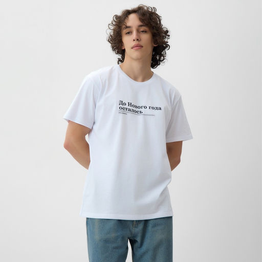 Футболка мужская KAFTAN «Дожить», размер 2XL, белая