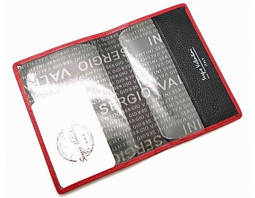 Женская кожаная обложка для паспорта Sergio Valentini СВ 3148-005/1  фото 3