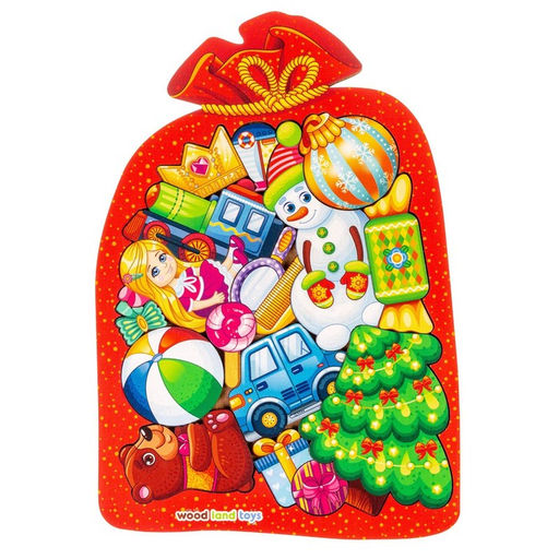 Пазл WoodLand Toys «Мешок с подарками»