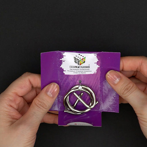 DELFBRICK DLM-15 Головоломка металлическая 1 шт Кольца 2 элемент