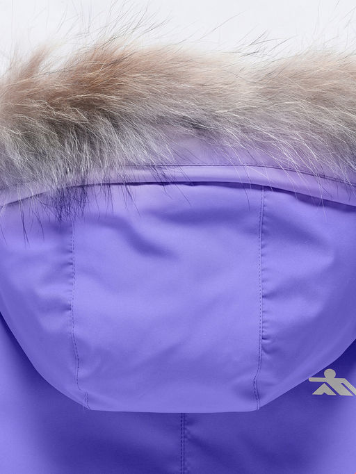 Парка зимняя подростковая для девочки синего цвета 9342S - Valianly фото 12