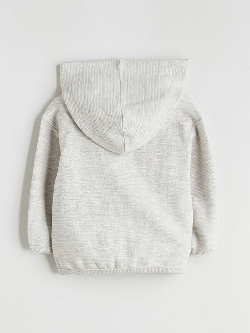 Erkek Bebek Fermuarl? Sweatshirt