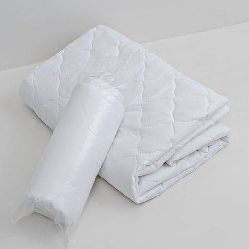 Покрывало 215х240см, белый, синтепон 100г/м, микрофибра 80г/м, 100% полиэстер - Vesta фото 4