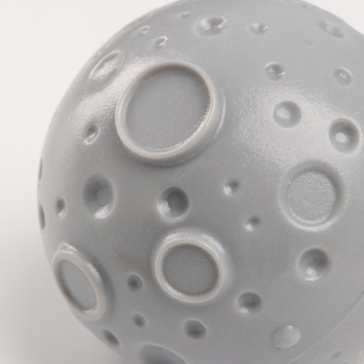 Игрушка под лакомства Луна, 7 см, серая - Пижон фото 4