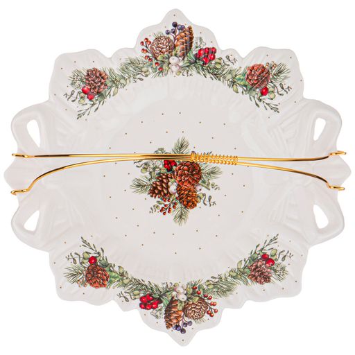 БЛЮДО LEFARD CELEBRATION С МЕТАЛЛ.РУЧКОЙ 26СМ  фото 3