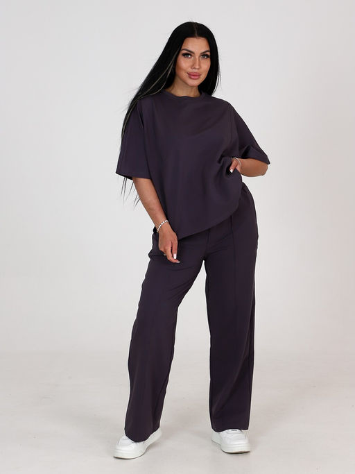 СК-2306 ЖЕНСКИЙ СПОРТИВНЫЙ КОСТЮМ (Серый) - А-дина фото 2