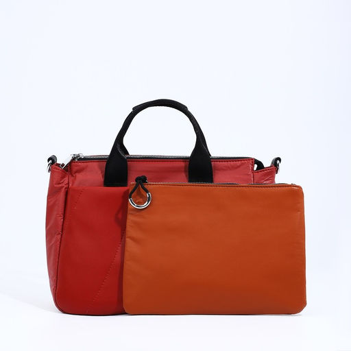 Сумка-тоут на молнии, цвет красный - Simaland фото 2