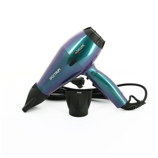 Dewal Профессиональный фен для волос / Spectrum 03-110 Chameleon, бирюзовый, 2200 Вт фото 4