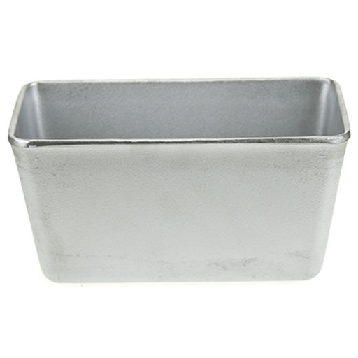 Форма для хлеба алюминиевая 700гр, 22х11х11см , s6мм, литая (Россия)