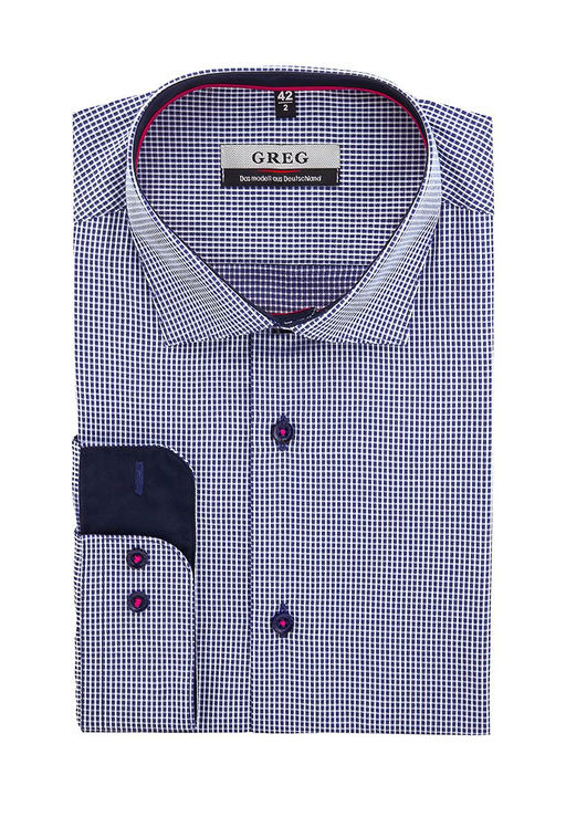 Сорочка мужская длинный рукав GREG 224/139/1099/Z/1p  фото 7