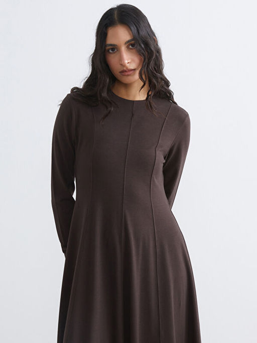 Bisiklet Yaka Klo? Elbise