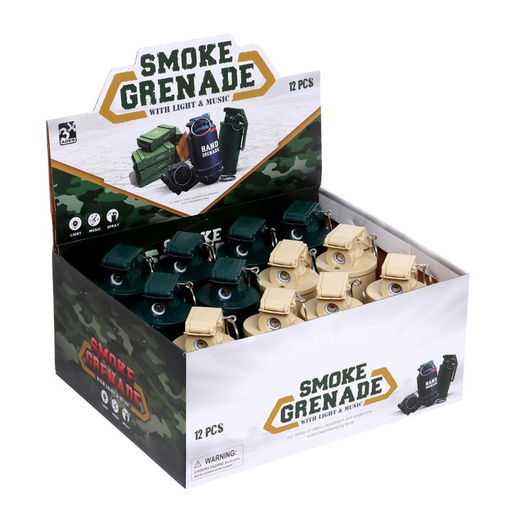 Граната Smoke, свет, звук, дым, цвета МИКС - Simaland фото 5