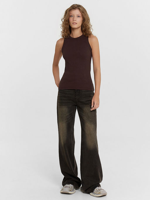 Топ женский коричневый - Mark formelle фото 3