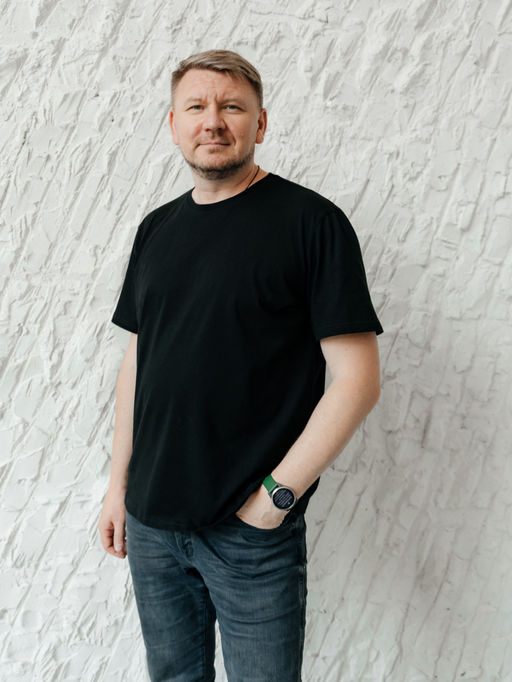 Футболка мужская большого размера, цв. Черный