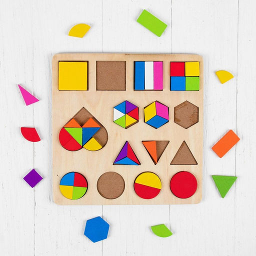 Головоломка «Дроби и целое. Развиваемся» МИКС