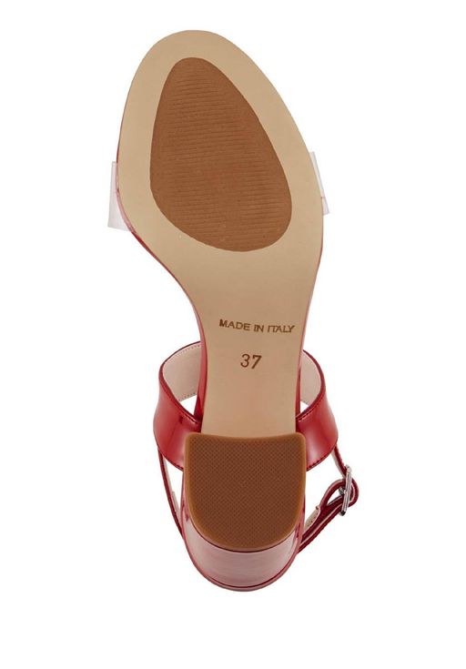 Босоножки, красные - Heine фото 7