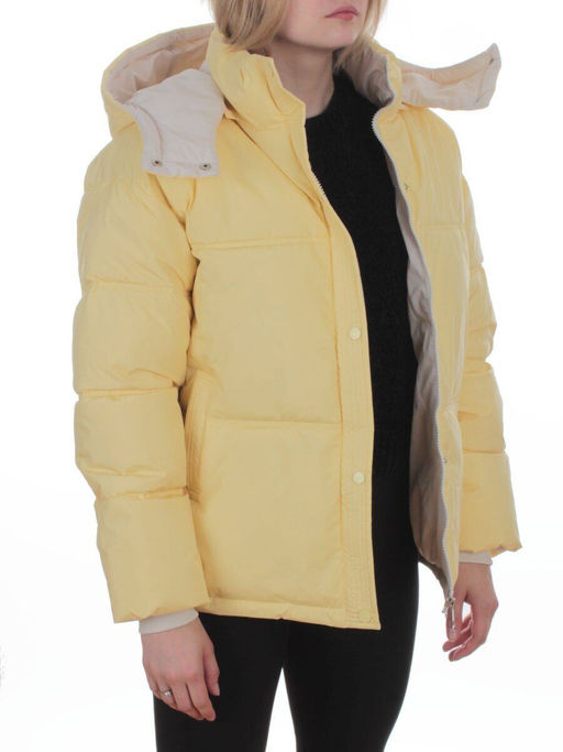 S24-292 YELLOW Куртка зимняя женская (150 гр. холлофайбер) - Fashion фото 8