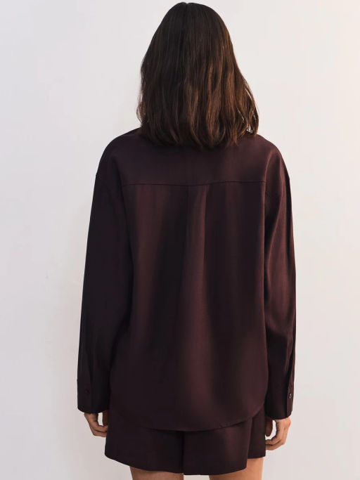 Льняная блуза свободного кроя ZR2605012008-27 / Zarina