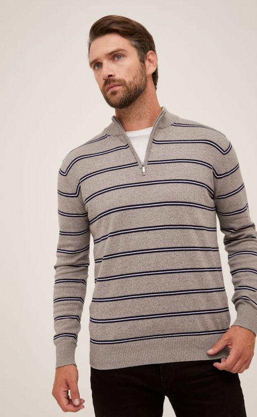 Джемпер F021-15-2104 grey melange - Fine joyce фото 4