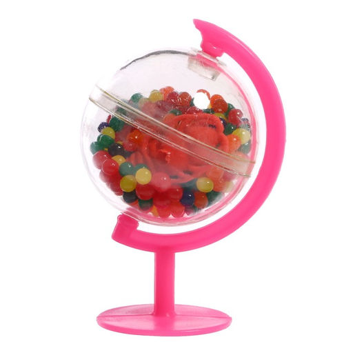 Цена за 19 шт. Растущие игрушки в глобусе «Животные и шарики», 2×3.5×6.5 см, МИКС