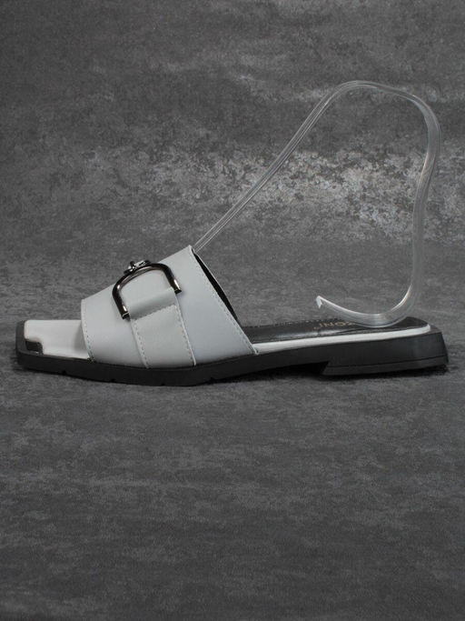 08-PEY184-3 BLACK/GRAY Босоножки женские (натуральная кожа) - No name фото 10