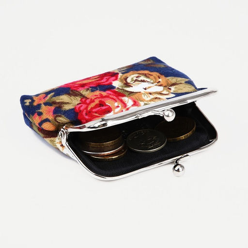 Кошелёк на фермуаре, цвет тёмно-синий - Simaland фото 3