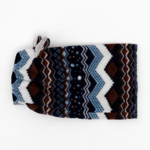 Шапка-капор зимняя для собак, L-XL (ДС 26-28 см, ОМ 34-36 см), микс - Пижон фото 8