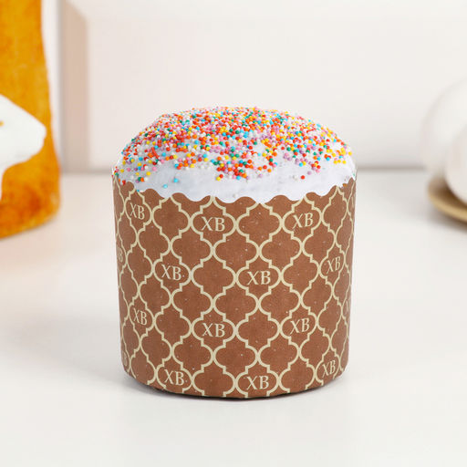 Цена за 20 шт. Форма бумажная для кекса, маффинов и кулича ХВ новая 70 x 60 мм - Simaland фото 3