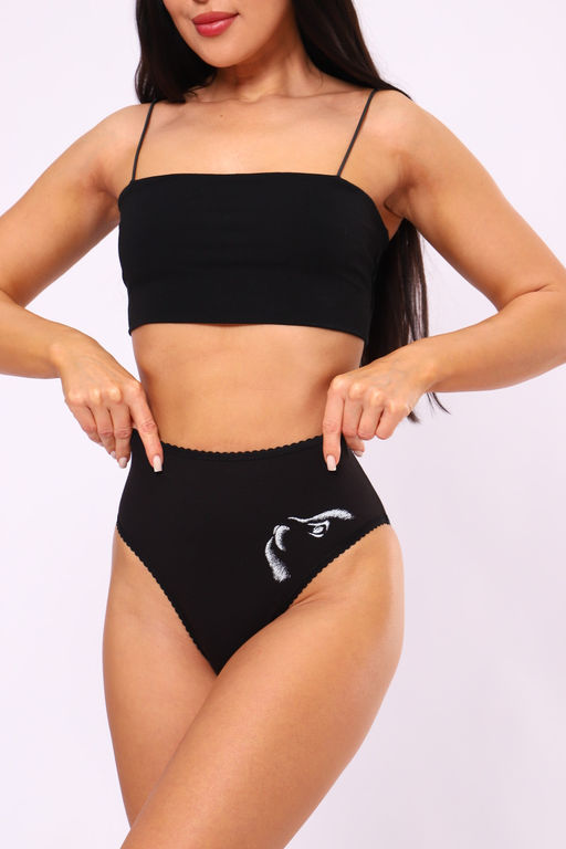 Трусы бикини Натали 74360 хлопок с лайкрой фото 4