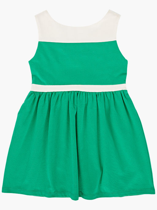 Платье для девочки UD 1493 касар/зеленый - Mini maxi фото 4