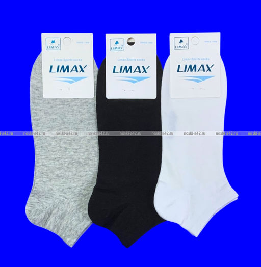 Цена за 12 пар. LIMAX следки мужские арт. 61072В-2 АССОРТИ