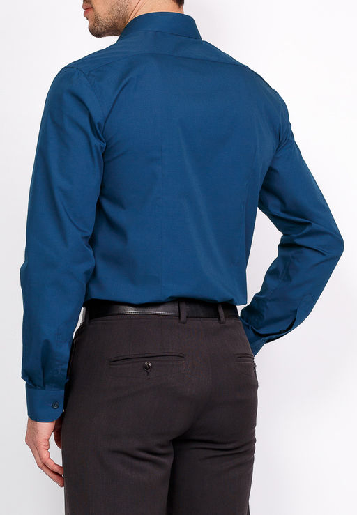 Сорочка мужская длинный рукав GREG 230/139/DB/ZV_GB  фото 2