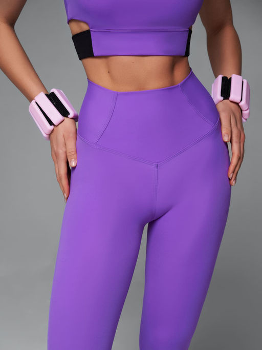 Леггинсы с высокой посадкой и широким утягивающим поясом - Eazyway фото 3