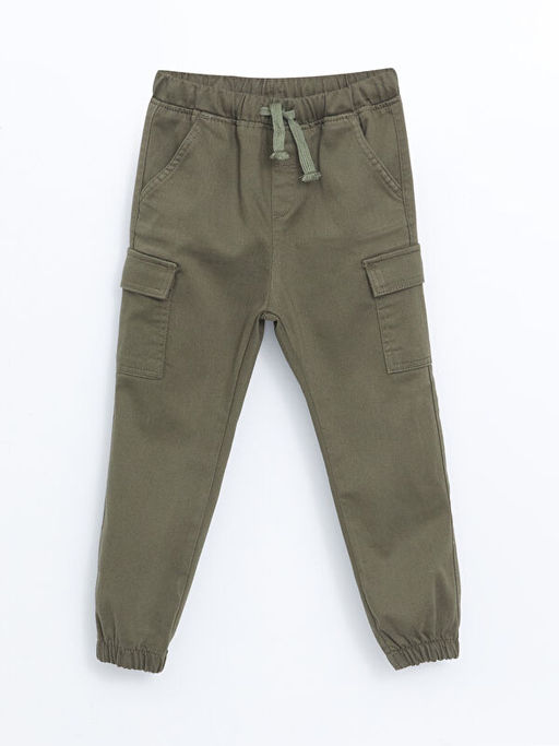 Beli Lastikli Erkek ?ocuk Kargo Pantolon