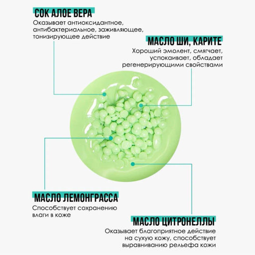 Плёночный воск для депиляции Mojito серии Innovation, 200 гр - Depiltouch фото 3
