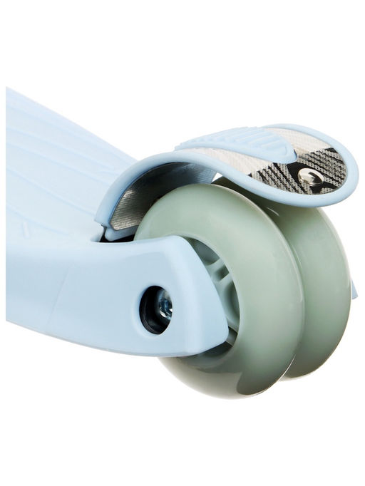 Самокат GRAFFITI Baby, колёса световые PU 120/70 мм, ABEC 7, цвет серый