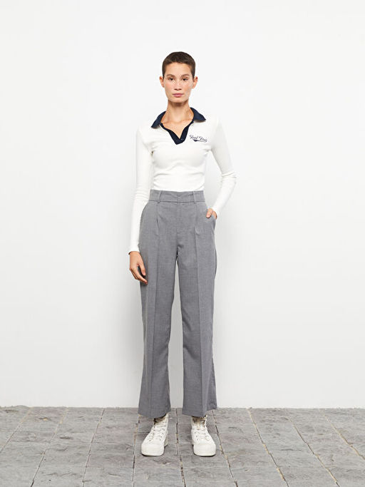 Kad?n Rahat Kal?p D?z Pantolon