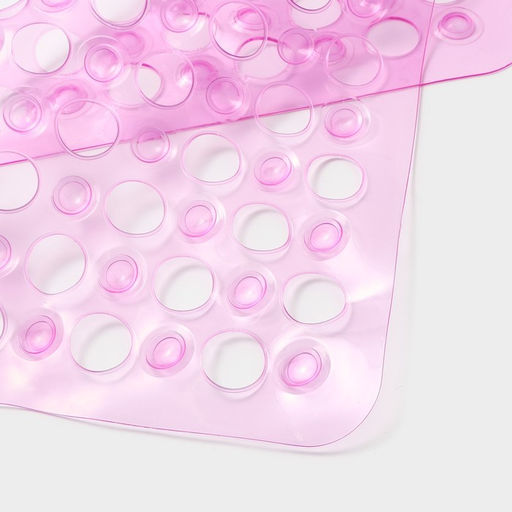 Коврик противоскользящий в ванну Доляна «Попурри», на присосках, 31×48 см, цвет МИКС